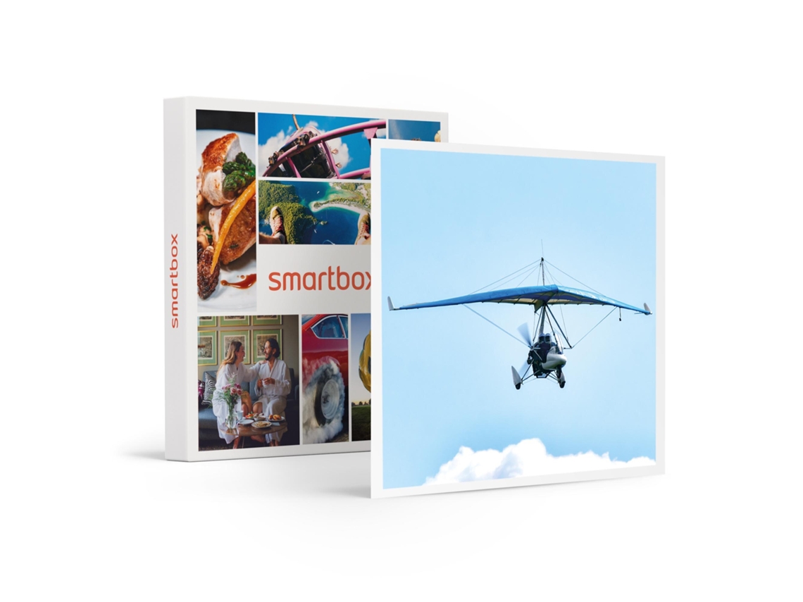 Caja Regalo SMARTBOX 1 vuelo en ultraligero-trikes en Madrid de 15 min y grabación en vídeo