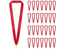 60 Cintas Para Medallas Y Cordones Con Clips Para Competiciones Deportivas.