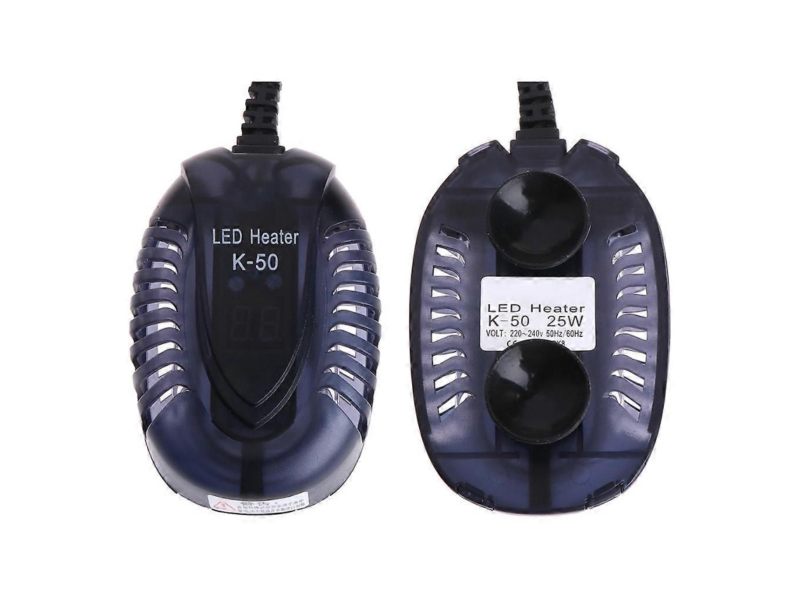 Calentador de agua sumergible duradero para acuarios y peceras, 220-240 V, con varilla ajustable, calentamiento a temperatura constante y enchufe GOKOCO.