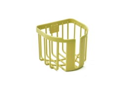 Portarrollos de papel higiénico de pared amarillo para baño