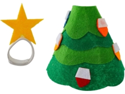 Disfraces Para Mascotas La Oficina Accesorio De Disfraz 18 Cent Metros Decoraci N Ligera Terciopelo Chimenea Estanter A
