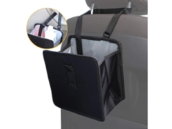 Cubo de basura plegable para coche, organizador multiusos para coche con correas ajustables, materiales duraderos de alta calidad para mantener limpio su coche, para