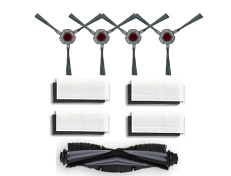 Para filtro de escova lateral ecovacs deebot n9 + robô de varredura inteligente