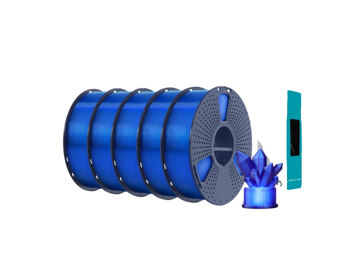 Filamento 3D, alta resistencia, baja contracción, 5 kg, azul claro, OEM