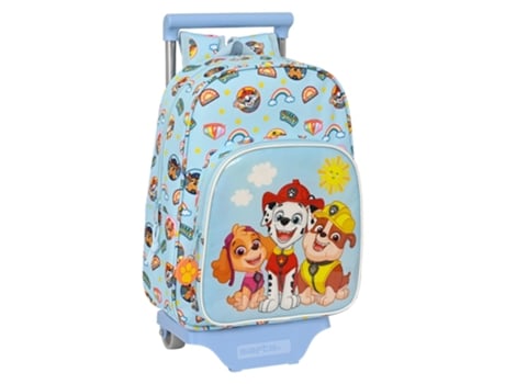 Mochila Trolley SAFTA Paw Patrol Sunshine 2022 34X26X11 cm adaptable A Coche 612242020