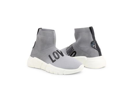 Zapatillas Love Moschino Gris