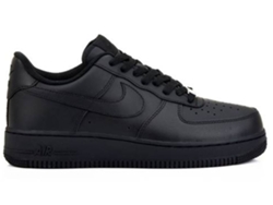 Zapatillas Deportivas NIKE Air Force 1 07 Hombre (Negro - Cuero Natural - 43)