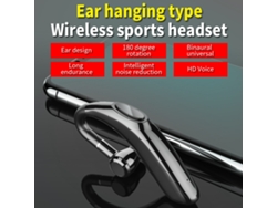 Auriculares Inalámbricos Bluetooth 5.1 Con Micrófono, Cancelación De Ruido Y Gancho Para La Oreja, Ideales Para Deportes, Conducir Y Trabajar.