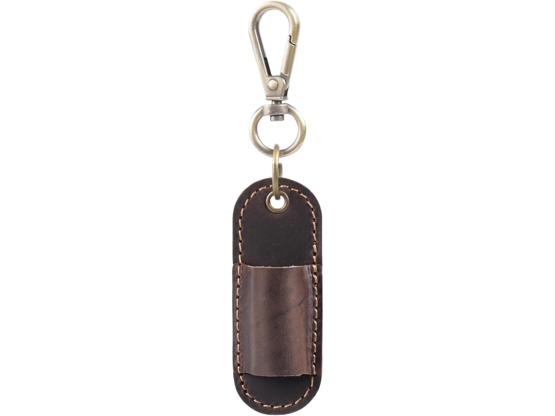 Portatarjetas y bolígrafo | Estuche de piel portátil antirrobo | Cordón con portabolígrafos ideal para cafeterías, Vayotoy