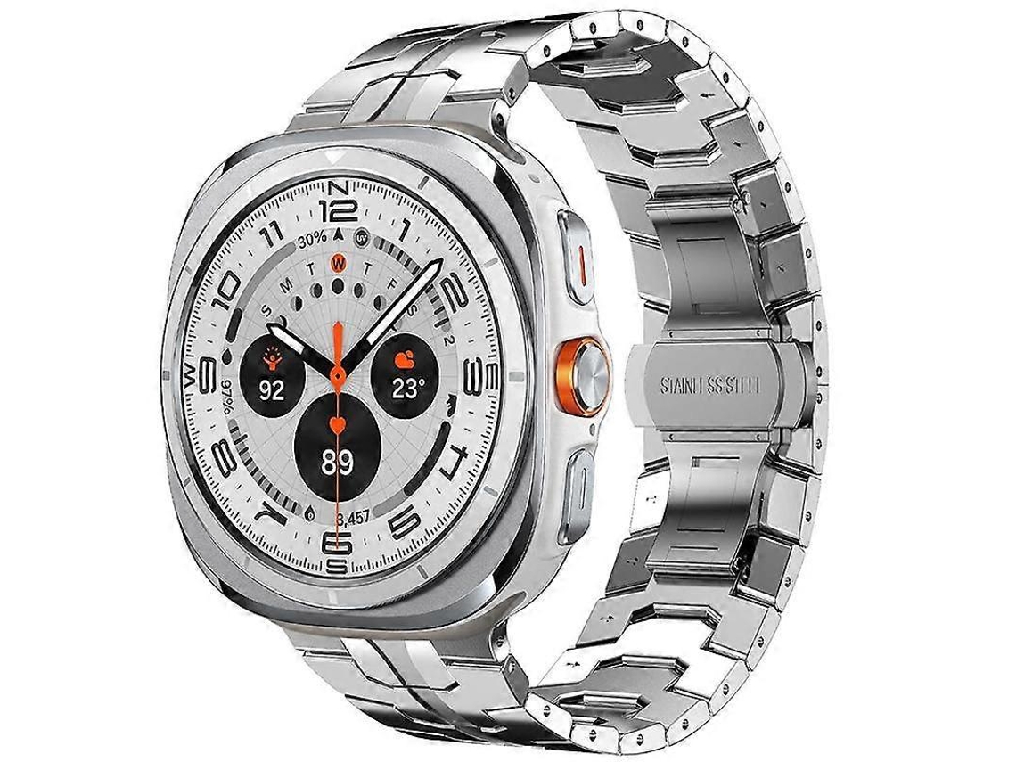 Pulsera de acero inoxidable con cierre de mariposa Xdfind para Samsung Galaxy Watch 8 / 8 Classic