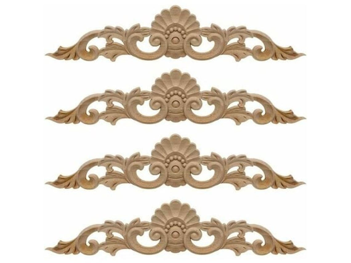 2026altiro-4 Marcos Decorativos De Madera Para Aplicaciones De Carpintería En Muebles, Puertas Y Decoración De Paredes.