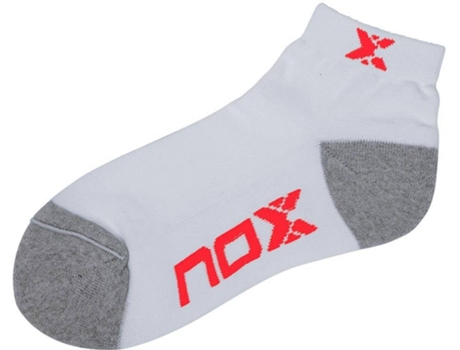 Calcetines para Mujer NOX Technical Blanco para Tenis (Tamaño Unico)