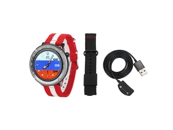 Reloj inteligente con monitor de frecuencia cardíaca y Bluetooth