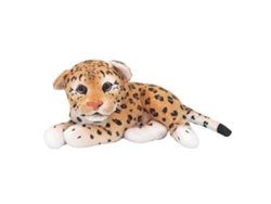 Peluche De Leopardo, Imitación De Animal Salvaje, Suave Y Decorativo, Regalo Para Niños.