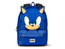 Sonic The Hedgehog - SEGA Sight Mochila HS Heady FAN, Azul KARACTERMANIA
