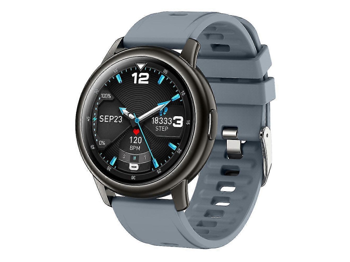 Reloj inteligente, reloj de fitness con monitor de frecuencia cardíaca Jinyubo Store (negro)