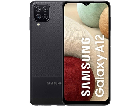 Smartphone SAMSUNG Galaxy A12 (6.5'' - 3 GB - 32 GB - Negro)