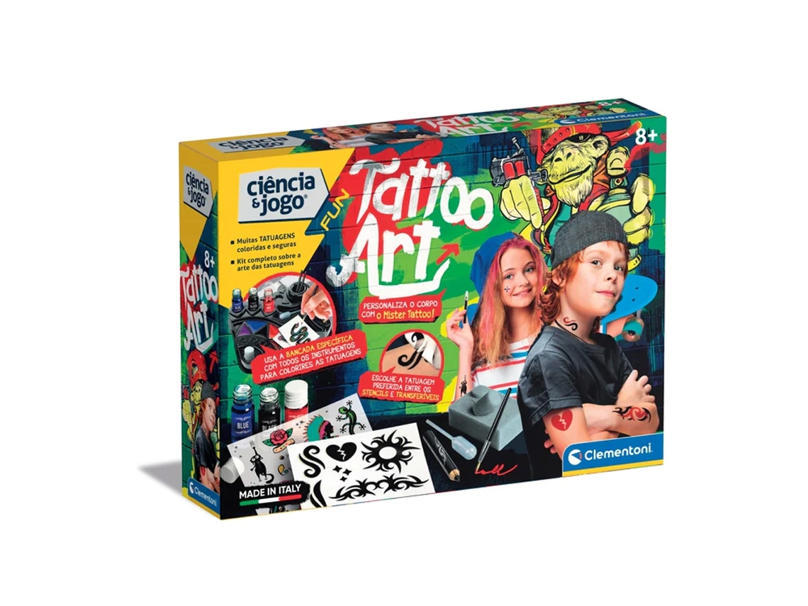 Estudio CLEMENTONI Tatoo Art  Ciencia & Jogo 67748
