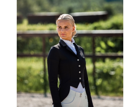 Chaqueta de Mujer para Equitación HORZE Carla Negro (38)