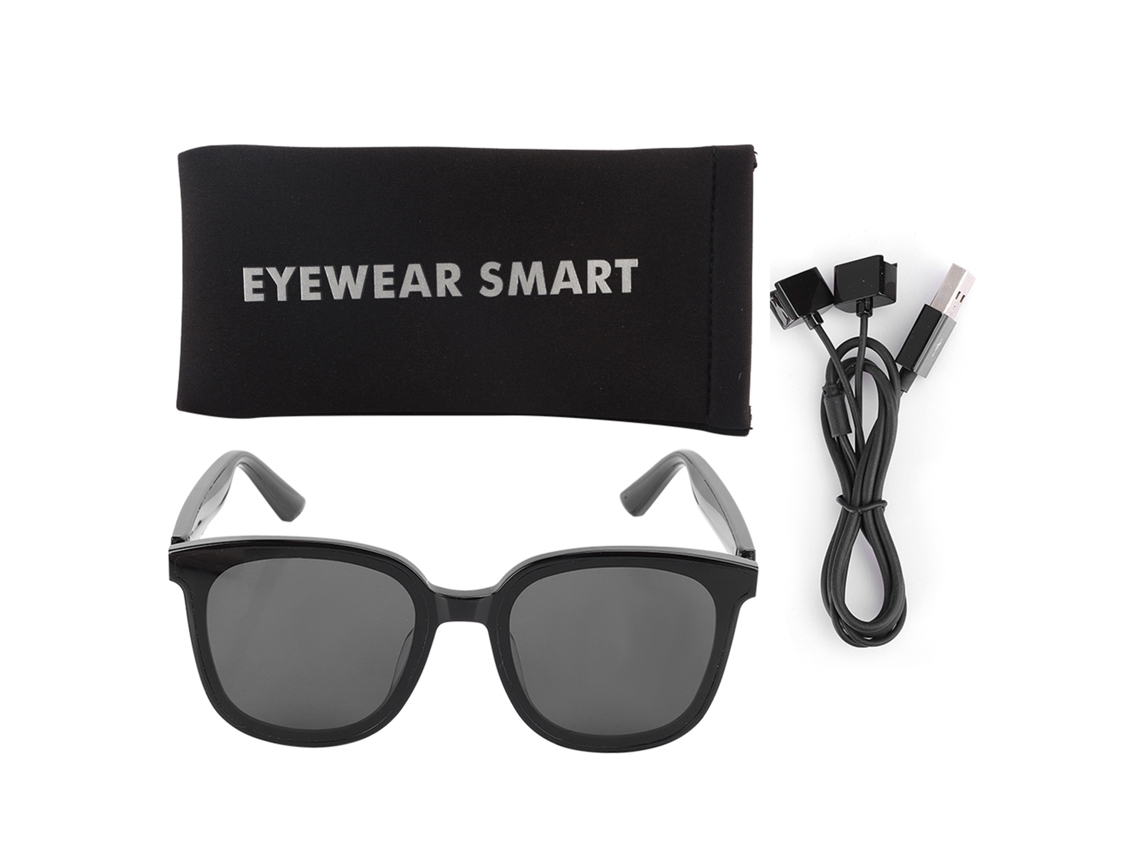 Accesorio para gafas inteligentes Bluetooth semiabiertas antipolarización con micrófono integrado portátil