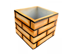 Barbacoa desagüe modelo BRICK - 31x31x26cm ARTICIMENTOS