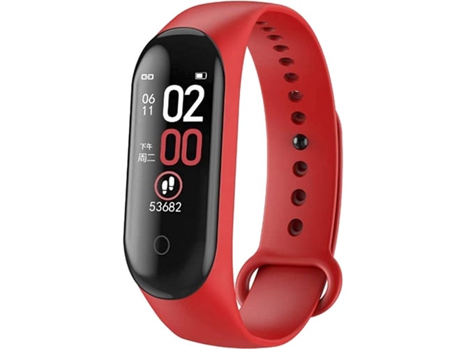 Pulsera de Actividad KLACK M4 Rojo