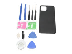Cubierta Trasera De Cristal Para Batería De Repuesto Del Google Pixel 4 De 5,7 Pulgadas - Negro