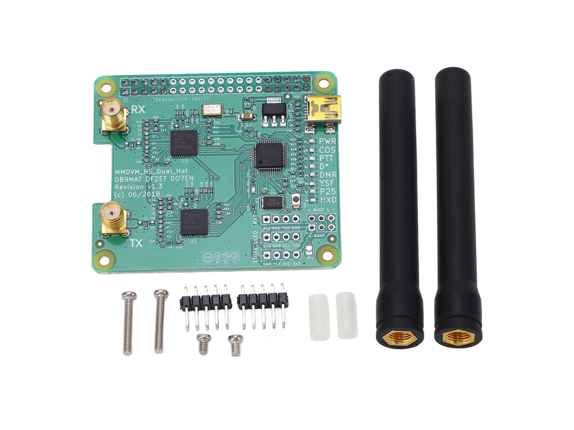 Módulo De Expansión Mmdvm Hotspot Para Raspberry Pi, Componente Electrónico Accesorio Multimodo Uhf Vhf