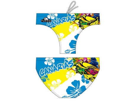 Calzoncillos para Hombre TURBO Canarias Parrot Multicolor para Natacion (S)