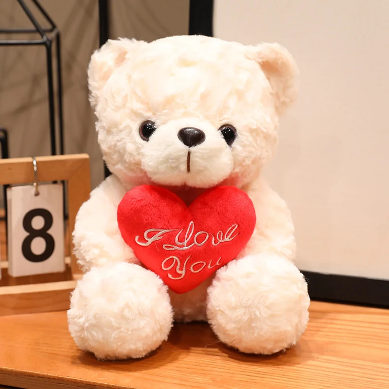 (f 15 Cm) Lindo Peluche De Oso De Dibujos Animados De Anime, Muñeco De Peluche De Pareja De Osos