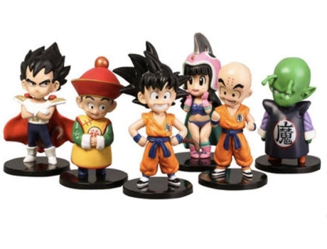 Set de Figuras OEM Dragon Ball Vegeta (6 unidades - 22 cm)