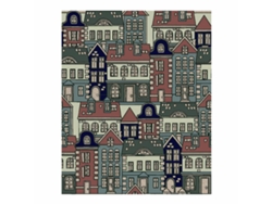 Mantel Things Home Trade Town 140 cmx25 m algodón y poliéster
