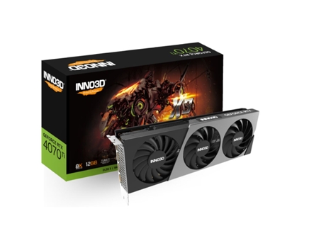 Tarjeta Gráfica INNO3D RTX 4070TI X3 GeForce RTX 4070 Ti 12 GB RAM