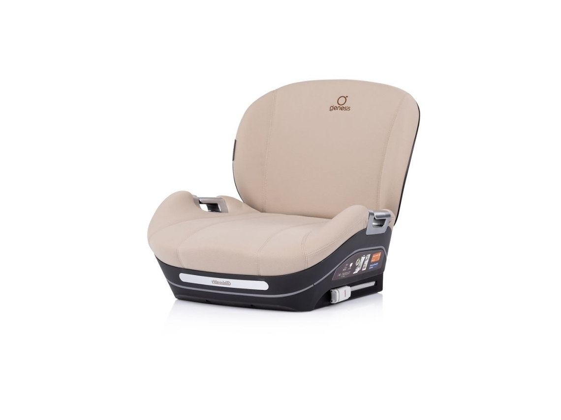 Asiento Elevador Infantil Premium Genesis I-size 125-150 Cm Con Isofix De Chipolino - Latte