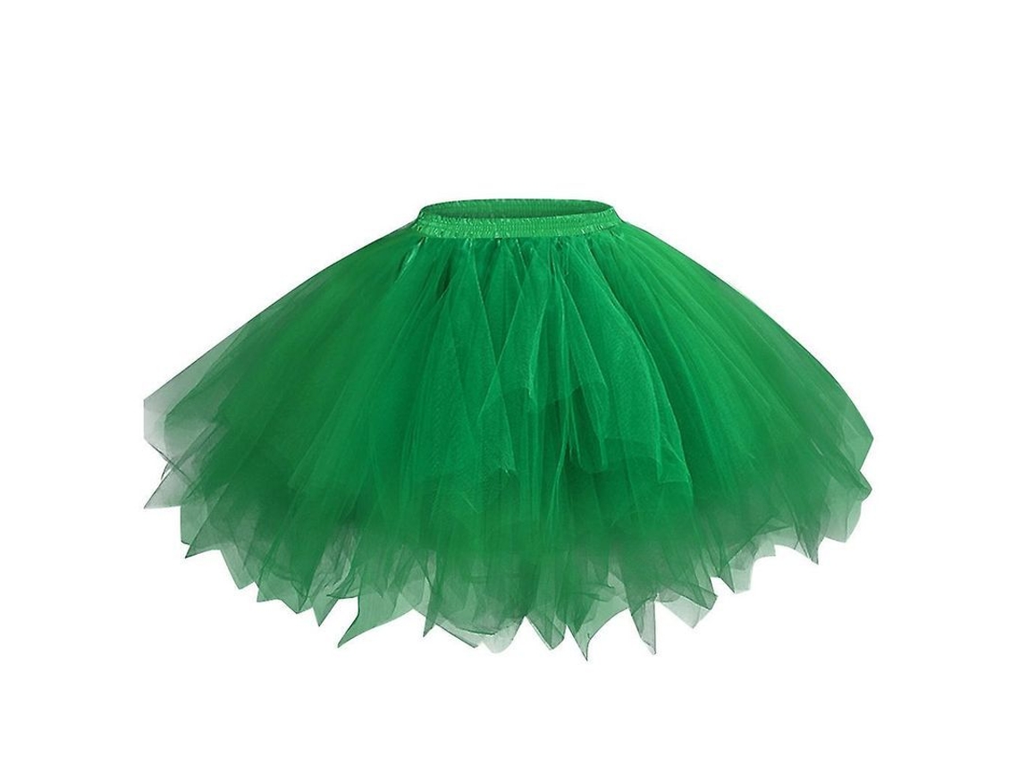 2026-falda Tutu Mujer Mesh Tela Organza Princesa Elástica Corta Baile Adulto Casual Fiesta Playa