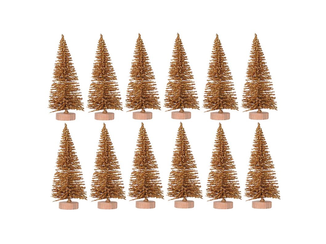 12 piezas árbol de Navidad pequeño ALLINLESS