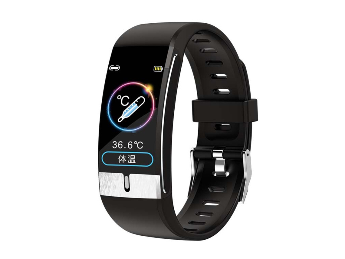 Pulsera Inteligente E66 Banda Deportiva Resistente Al Agua Monitor De Frecuencia Cardíaca Control Táctil