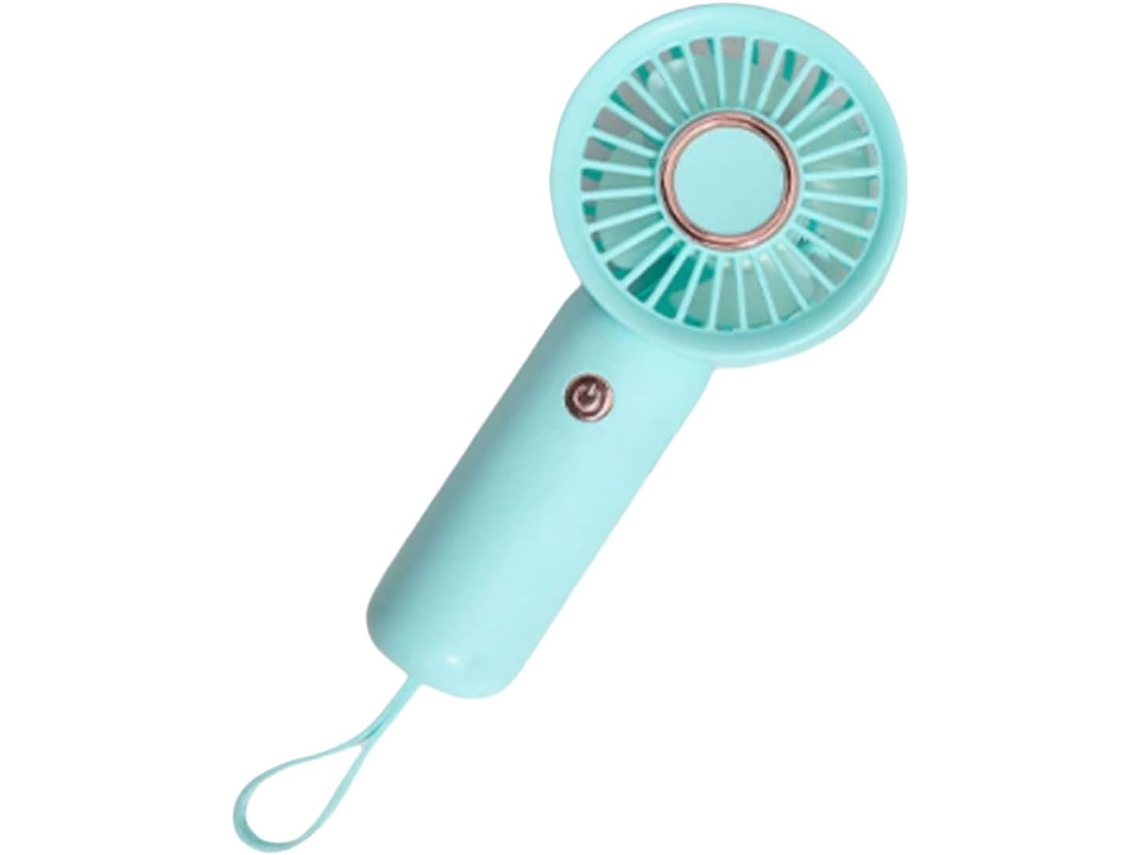 Ventilador Portátil Multiusos Recargable Para Viajes Al Aire Libre Material: Plástico Portátil Silencioso