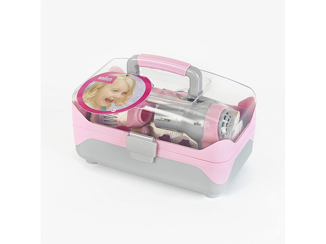 Maletín de belleza de jugar KLEIN Estuche Braun Hairstylilng