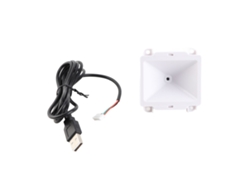 Módulo escáner de código de barras USB integrado con lector de código QR para supermercados y pagos móviles.