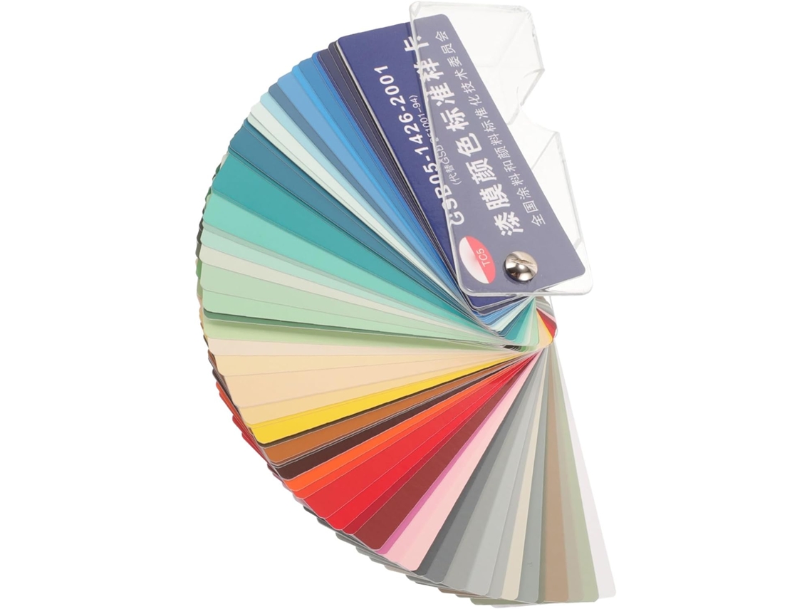 Carta De Colores De Pintura Tarjetas De Muestras Estándar Material De Pisos,