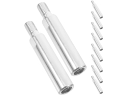 Juego de 10 varillas de extensión para amoladora angular y adaptador para pulidora eléctrica SFUSHOS.