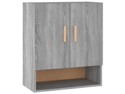 Armario de pared MAISON EXCLUSIVE, madera procesada, gris Sonoma, 60x31x70 cm