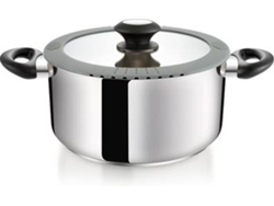 Cazuela TESCOMA Smartcover con Tapa 24 cm 5.0 l