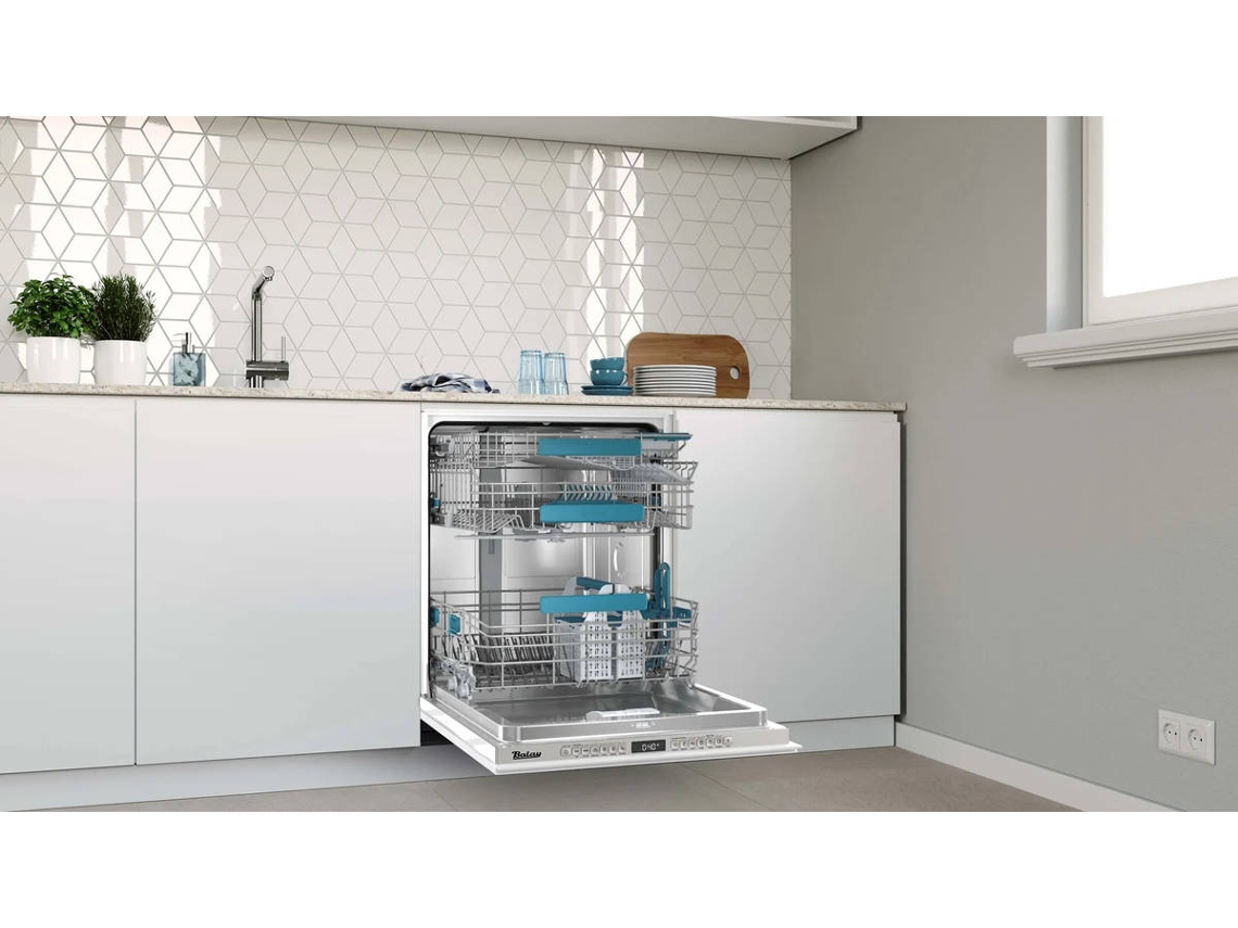 Lavavajillas Integrable BALAY 3VF6660SA (13 Cubiertos - 59.8 cm - Panel Inox)