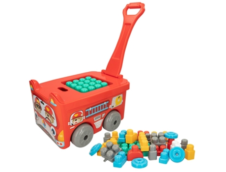Juego bloques de construcción camión de bomberos 30 piezas Color Block COLORBABY