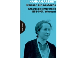 Libro Pensar Sin Asideros de Hannah Arendt (Español)