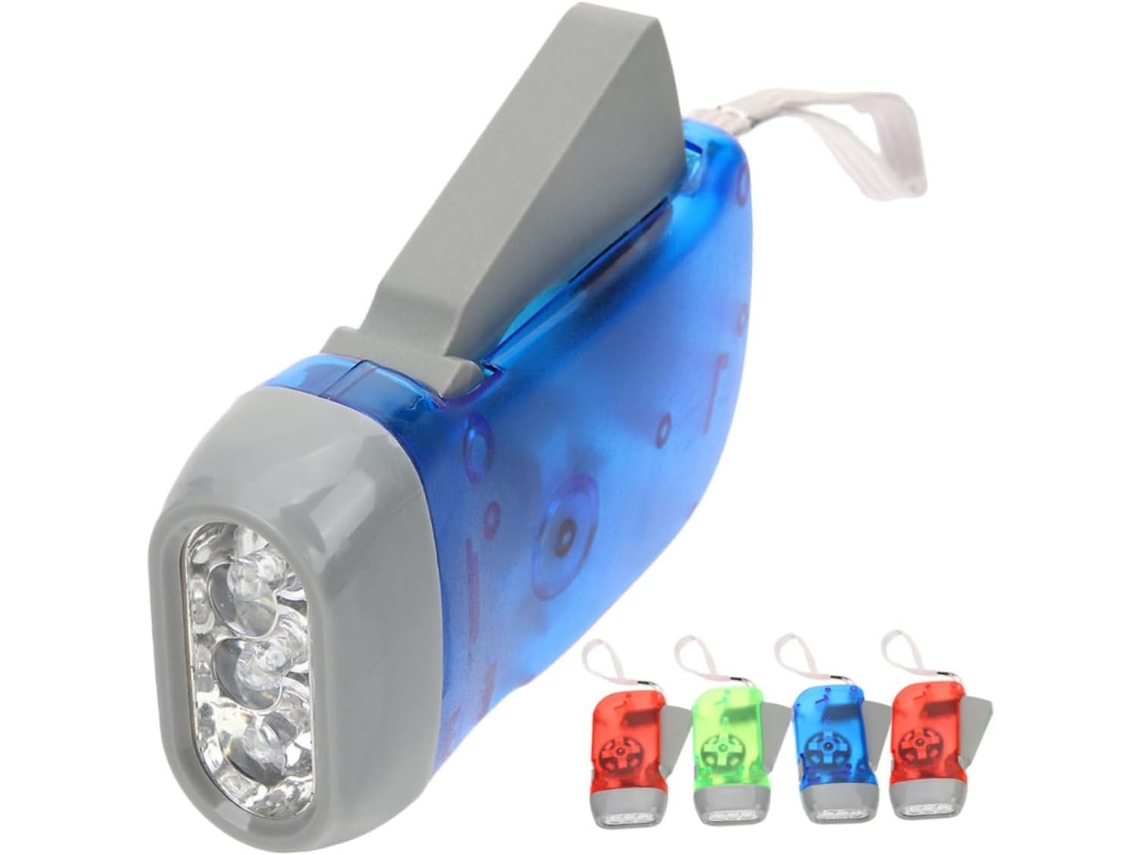 Linterna Besportble De Piezas Con Manivela Luz Satisfacer Sus