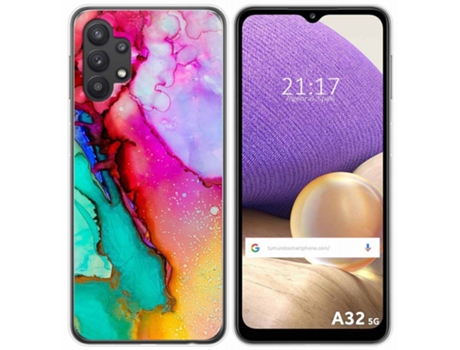 Carcasa Samsung Galaxy A32 5G TUMUNDOSMARTPHONE Dibujos Multicolor
