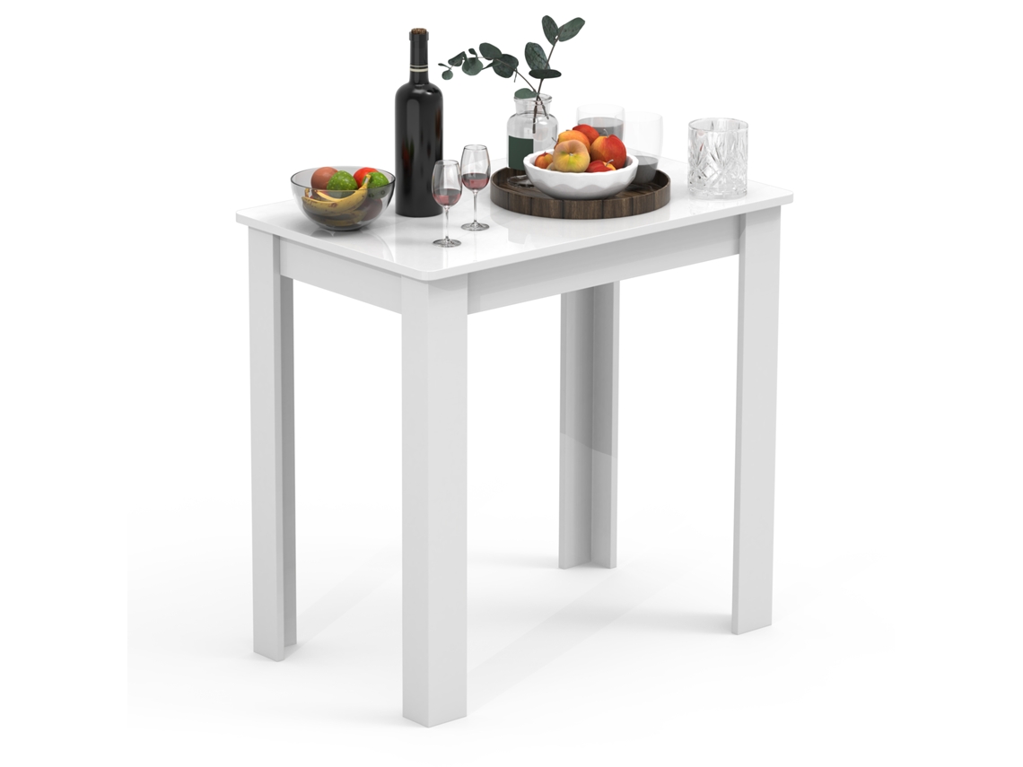 Mesa De Comedor De Madera Mesa De Cocina Esal 80x50 Cm Vcm